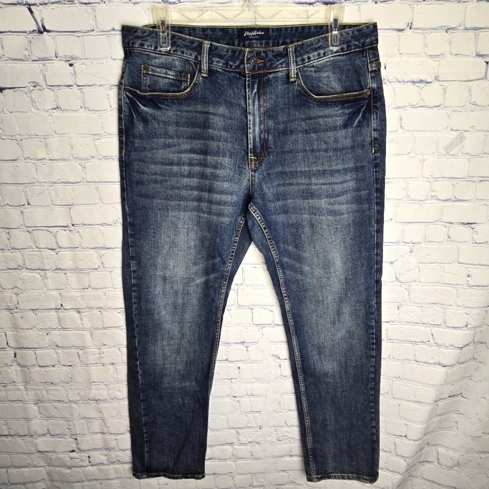 Flag & Anthem Nashville Straight Erie Wash Jeans Size 36x32